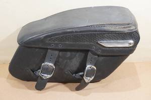 lot 228 image: Harley-Davidson Rigid Saddle Bag
