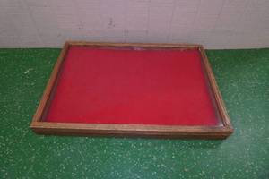 lot 275 image: Wood Display Case