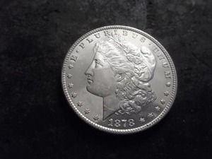 1878 Morgan Silver Dollar Eight Tailfeather.
