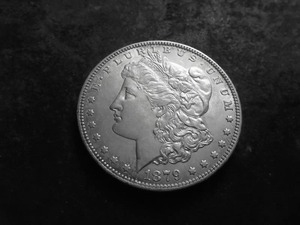 1879 O Morgan Silver Dollar