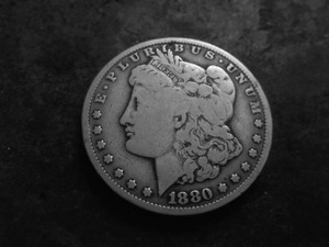 1880 CC Morgan Silver Dollar