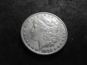1882 Morgan Silver Dollar