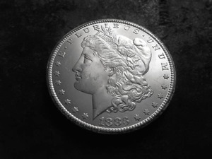 1883 CC Morgan Silver Dollar