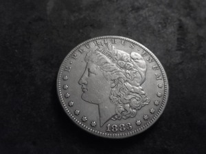 1883 S Morgan Silver Dollar