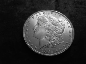 1884 Morgan Silver Dollar