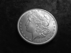 1884 CC Morgan Silver Dollar