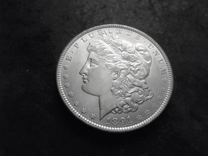 1891 O Morgan Silver Dollar