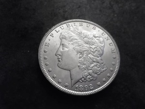 1892 O Morgan Silver Dollar