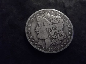 1897 O Morgan Silver Dollar