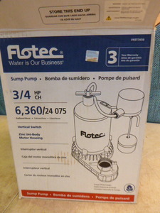 Flotec Submersible Sump Pump