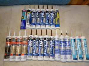 23 Tubes of Caulking