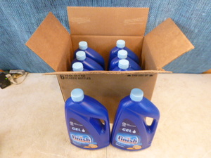 8 Bottles of Finish Advanced Dishwasher Liquid