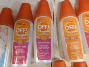 Lot of OFF Bug Spray