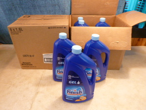 2 Cases of Finish Advanced Dishwasher Liquid