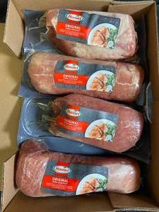 lot 24 image: Hormel Original Pork Loin Filet 2.52kg - Case of 4 Best by11202023