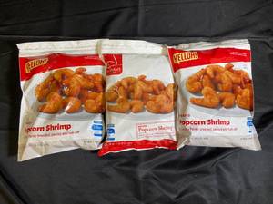 lot 41 image: Popcorn Shrimp Jumbo Pack 24Oz - 3-Pack