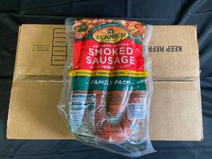 lot 20 image: Eckrich Smoked Sausages X 4 Packages 10lbs TOTAL Best by 02132024