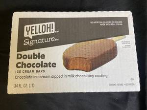 lot 165 image: Yelloh Signature Double Chocolate Ice Cream Bars