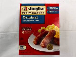 lot 15 image: 36 Count Package Jimmy Dean Sausage Links