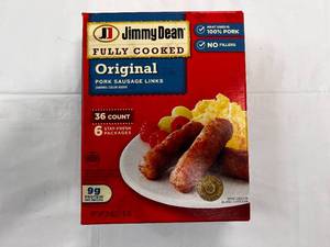 lot 16 image: 36 Count Package Jimmy Dean Sausage Links