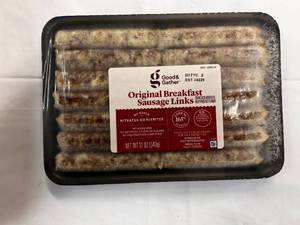 lot 23 image: 8x 12 oz Packages Good & Gather Breakfast Sausages