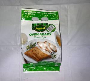 lot 51 image: D. x Jenni-O Oven Ready Turkey Breast w Gravy. Best Date 112023
