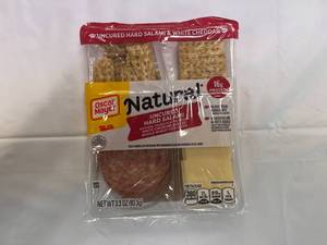 lot 62 image: 7x 3.3 oz Natural Uncured Salami Lunchables