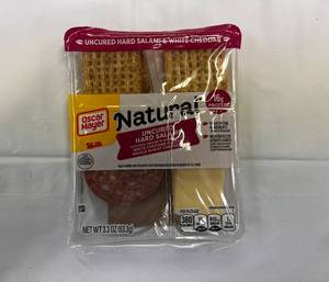 lot 66 image: 7x 3.3 oz Natural Uncured Salami Lunchables