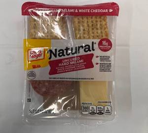 lot 67 image: 7x 3.3 oz Natural Uncured Salami Lunchables