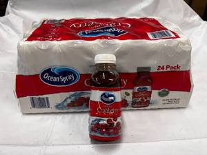 lot 82 image: 24x 10oz Bottles Cranberry Juice