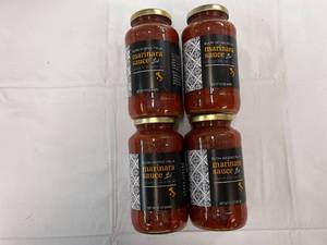 lot 92 image: 4x 24oz Jars Buon Giorno Italia Marinara Sauce