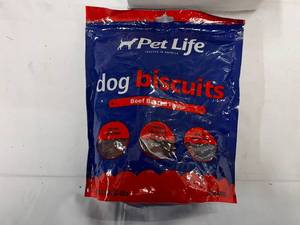 lot 111 image: 4x 15oz bags Pet Life Dog Biscuits