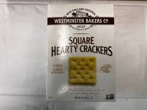 lot 117 image: 12x 6oz Boxes Hearty Crackers