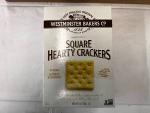 lot 118 image: 12x 6oz Boxes Hearty Crackers
