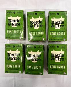 lot 138 image: 6x 16.9oz Cartons Kettle Fire Bone Broth