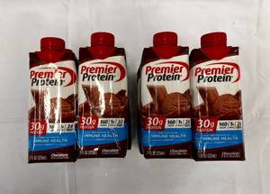 lot 141 image: 2x 4packs Premier Protein