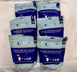 lot 146 image: 6x 14ct bags Liquid IV Hydration Multiplier-Tart Apple