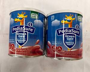 lot 148 image: 2x 14.1oz Cans PediaSure Grow & Gain wImmune Support