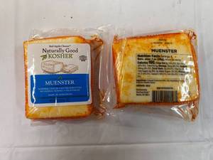 lot 182 image: 2x 8oz Blocks Muenster Cheese