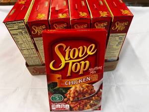 lot 189 image: 12x 6oz Boxes Chicken Stove Top Stuffing