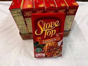 lot 191 image: 12x 6oz Boxes Chicken Stove Top Stuffing