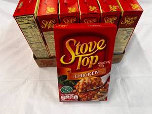 lot 193 image: 12x 6oz Boxes Chicken Stove Top Stuffing