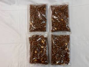 lot 206 image: 4x 1lb Bags Whole Almonds
