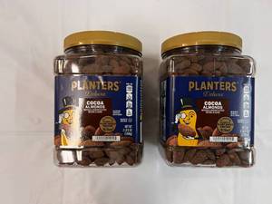 lot 207 image: 2x 2lb Jars Coco Almonds