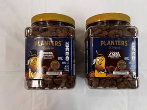 lot 208 image: 2x 2lb Jars Coco Almonds