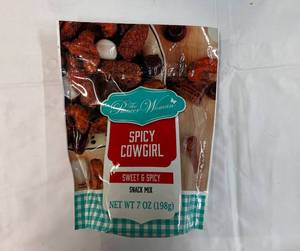 lot 239 image: 2x 4-7oz bags Spicy Cowgirl Snack Mix