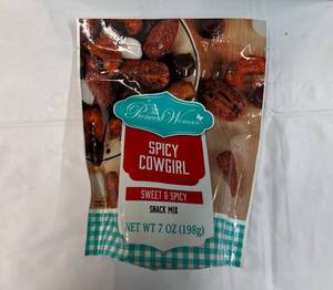 lot 240 image: 2x 4-7oz bags Spicy Cowgirl Snack Mix