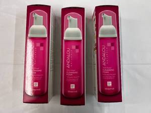 lot 245 image: 3x Andalou Cleansing Foam