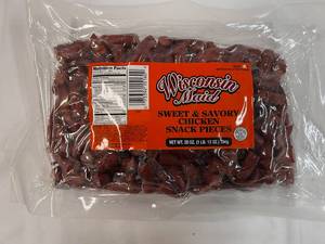 lot 249 image: Wisconsin Maid Sweet & Savory Chicken Snack Pieces 12024