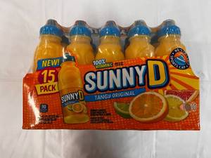 lot 289 image: 15 Pack of 11.3oz Bottles Sunny D